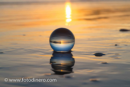 esfera cristal fotografia